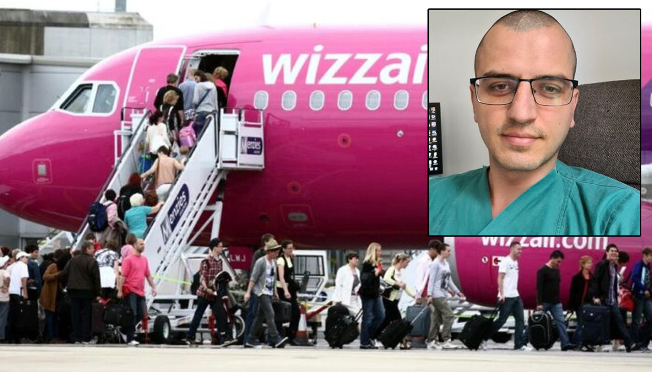 Cum a fost umilit de Wizz Air un medic din Cluj-Napoca: „Am fost informat că nu am loc în avion”