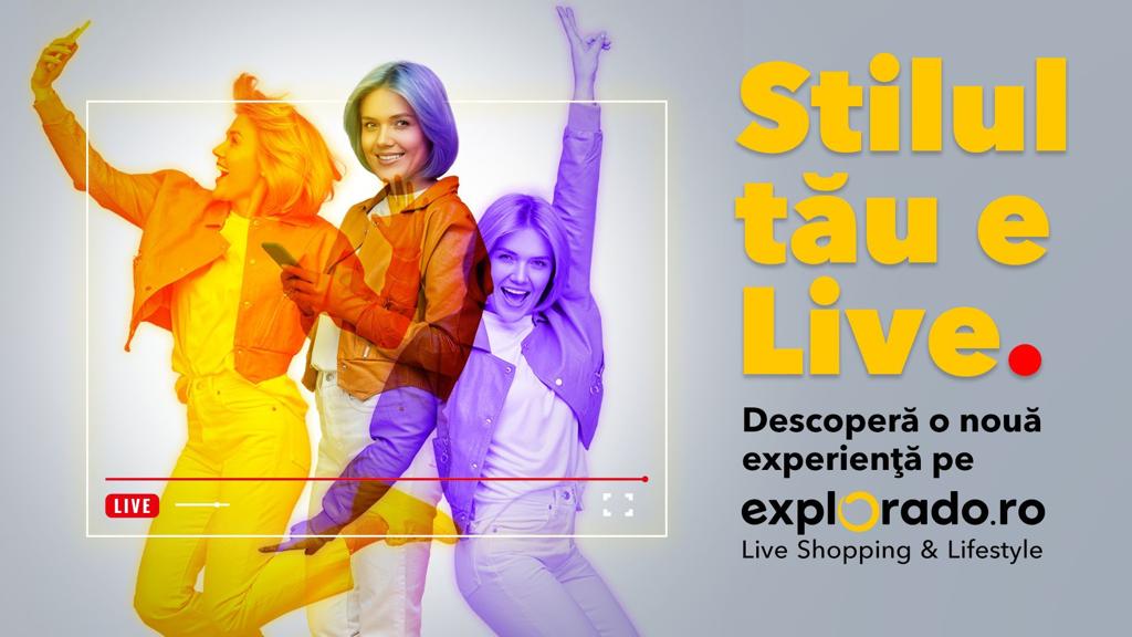 S-a lansat Explorado.ro, primul magazin online de Live Shopping și Lifestyle
