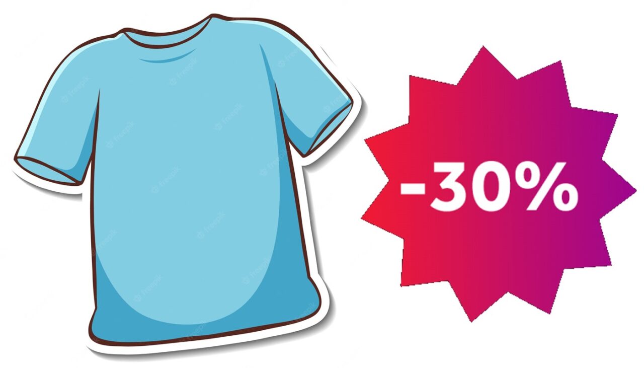 TEST IQ | Dacă un magazin reduce prețul unui tricou cu 30%, cu ce procent trebuie scumpit apoi, pentru a ajunge la prețul inițial?