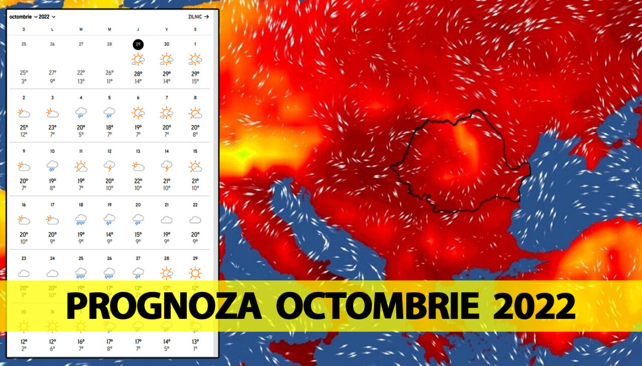 Meteorologii Accuweather anunță o lună octombrie cum nu prea a mai fost în România. Temperaturi bizare în București, Iași și Constanța