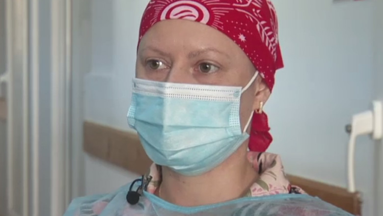 O femeie diagnosticată cu leucemie nu poate beneficia de tratament: „Aștept de 5 luni. Am o fetiță de un an, mă așteaptă acasă”