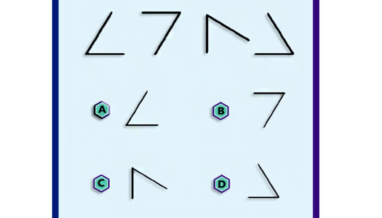 Test de inteligență | Care dintre cele 4 figuri geometrice e diferită de celelalte 3?