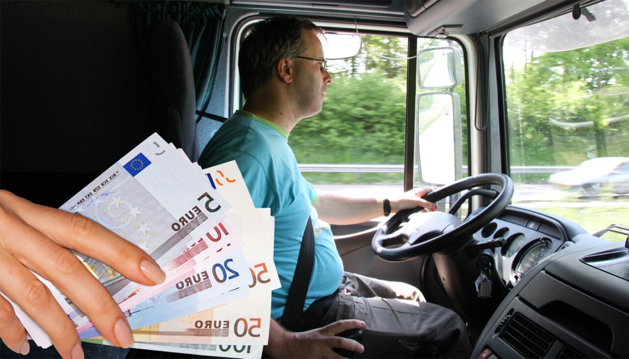 Nu este o greșeală. Câți euro are salariu un șofer român de TIR în Spania