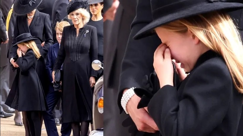 Prințesa Charlotte, lecții de protocol regal la numai 7 ani. Cui i-a spus „trebuie să te înclini”, la funeraliile Reginei Elisabeta a II-a