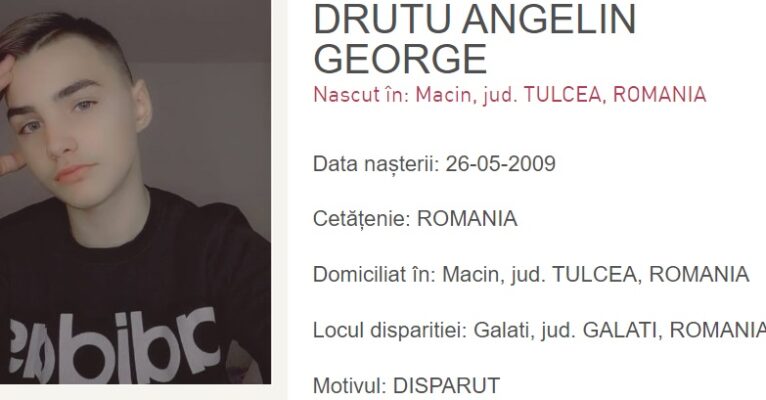 Copilul dispărut a fost găsit în Gara de Nord la scurt timp după mesajul RO-ALERT care anunța dispariția unui băiat de 13 ani din Galați