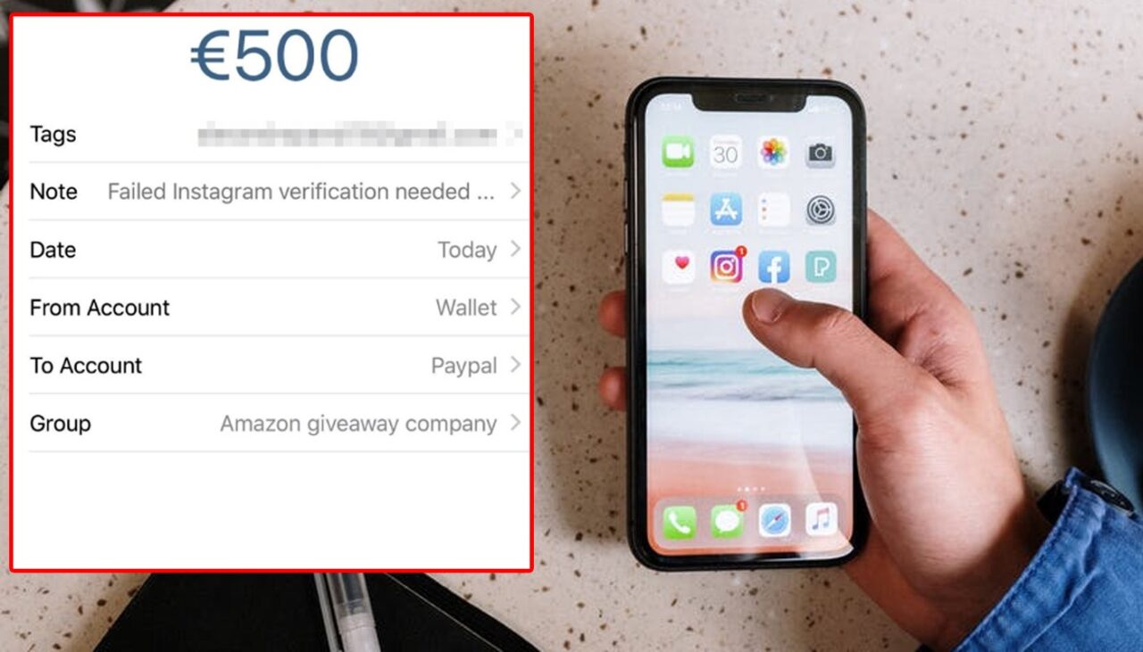 Ultima escrocherie pe Instagram | Ce s-a întâmplat după ce o tânără din Constanța a primit un mesaj că a câștigat 500 de euro