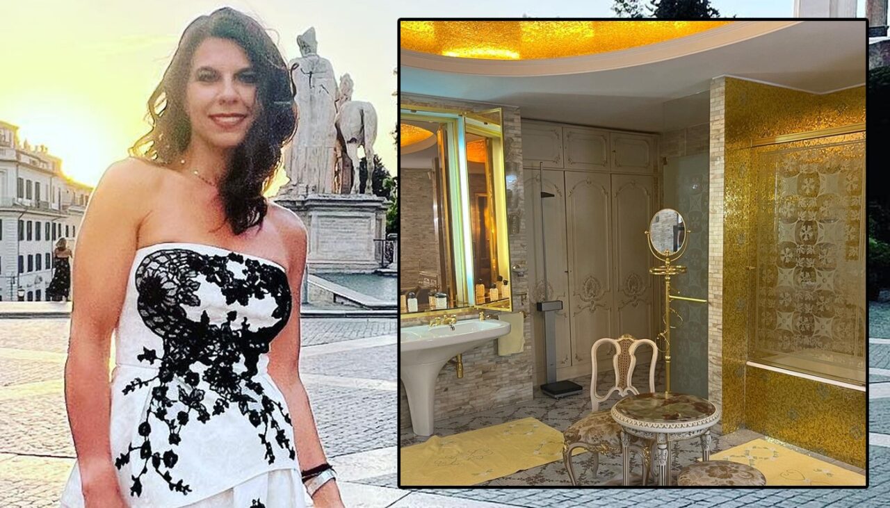 Geppi Cucciari, vacanță în România. Reacția actriței din Italia când a văzut baia de aur a lui Nicolae Ceaușescu din Primăverii