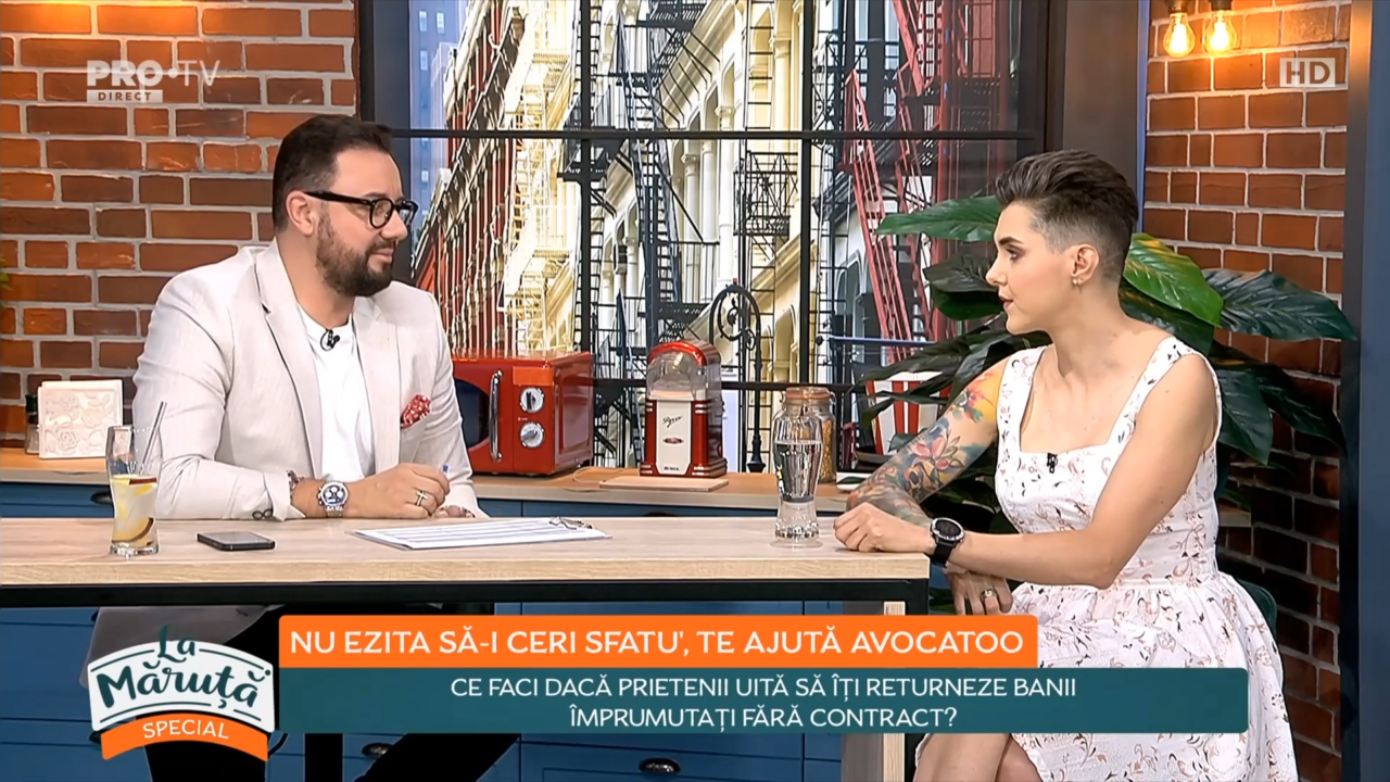 VIDEO | Cum poți recupera banii împrumutați fără contract. Sfatul avocaților: „La un moment dat, sigur ai o dovadă – că e un mesaj, că e un număr pe WhatsApp, că e o poză. Ține că aprobă în instanță”