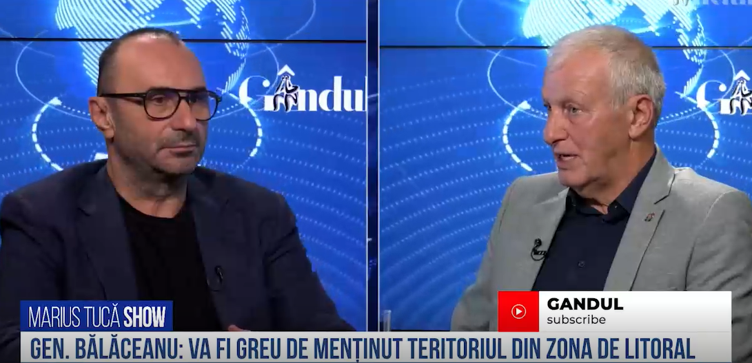 VIDEO | Gen. Virgil Bălăceanu: „Probabilitatea de folosire a armelor nucleare este foarte redusă. De la început s-a dorit căderea Ucrainei”