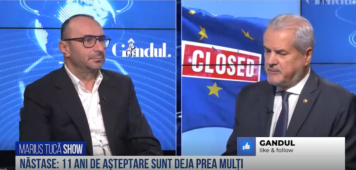VIDEO | Adrian Năstase, fost premier al României: „Intrarea în Schengen durează de mai mult de 11 ani”