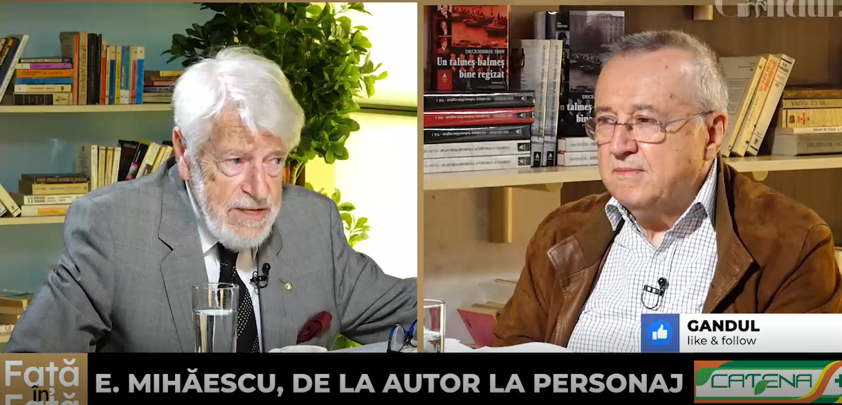 VIDEO | Academicianul Eugen Mihăescu: „L-am cunoscut pe Gogu Rădulescu pe o plajă pustie”
