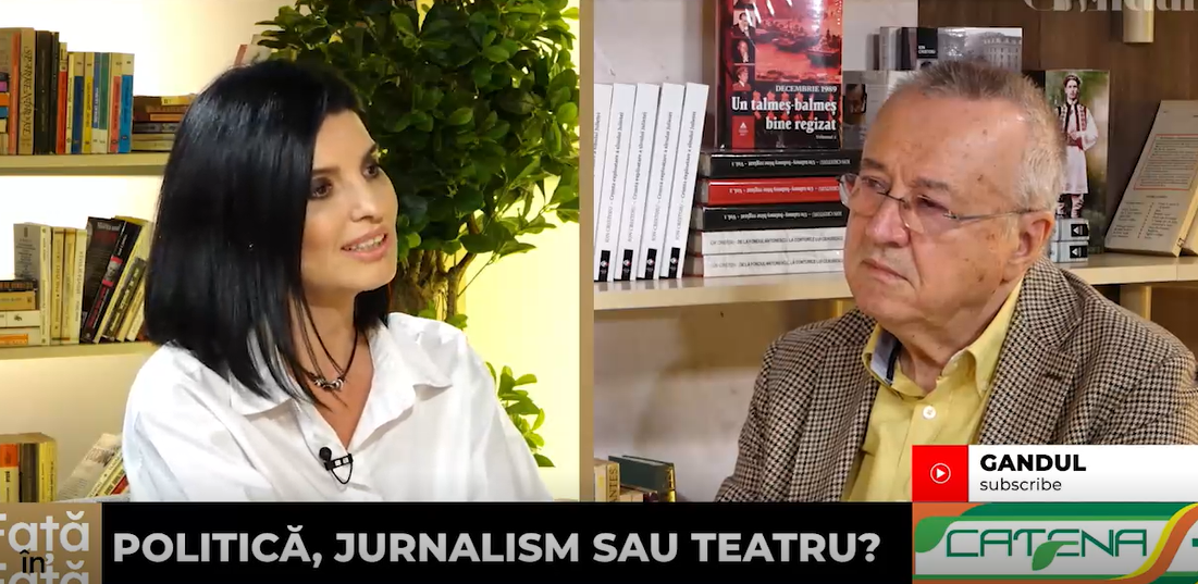 VIDEO | Lavinia Șandru, actriță: „Îl puneam la punct pe Agathon cu niște răspunsuri sincere și normale”