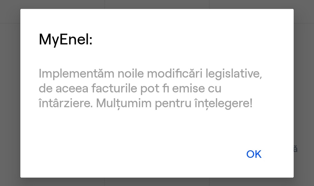 Mesajul primit de clienții Enel: Facturile la energie electrică întârzie pe luna septembrie