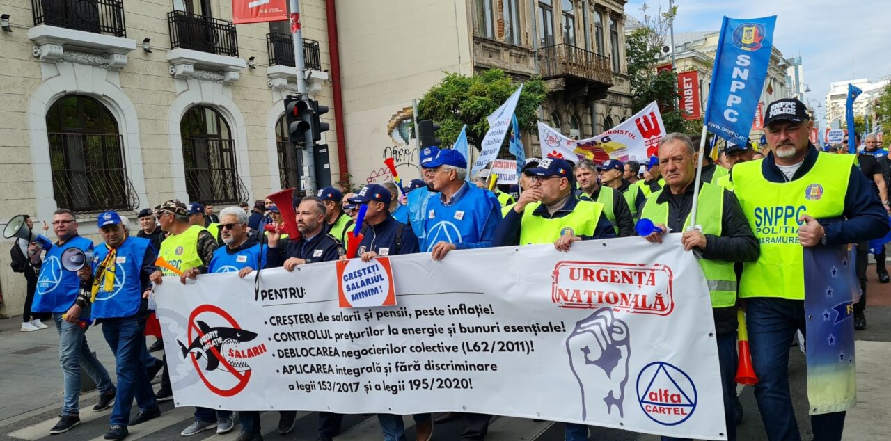 EXCLUSIV | Cartel Alfa amenință cu greva generală: ”Dacă Guvernul nu va reacționa în sens pozitiv, cu siguranță ne vom întoarce și mai mulți în stradă” – VIDEO