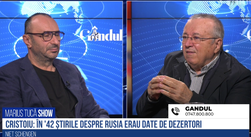 VIDEO Cristoiu: Presa românească din Al Doilea Război Mondial scria la fel ca presa de acum despre războiul din Ucraina”