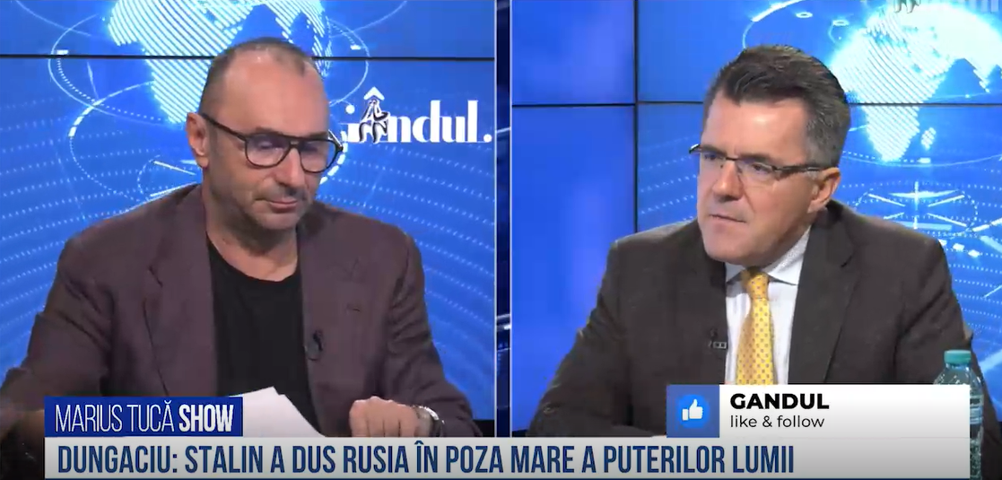 VIDEO | Dan Dungaciu, analist: „Gorbaciov voia să apere URSS de la butoane. Ideea Occidentului nu a fost să destrame URSS”