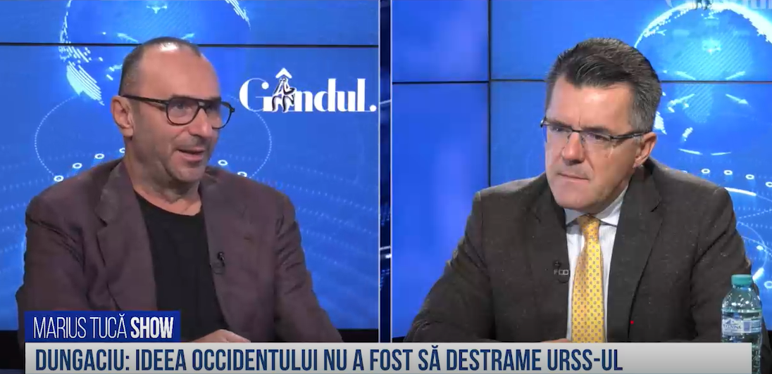 VIDEO | Dan Dungaciu, analist: „Dacă Ucraina intră în NATO, Rusia nu mai are nicio șansă. Dacă NATO vine lângă Rusia, nu se mai poate apăra”
