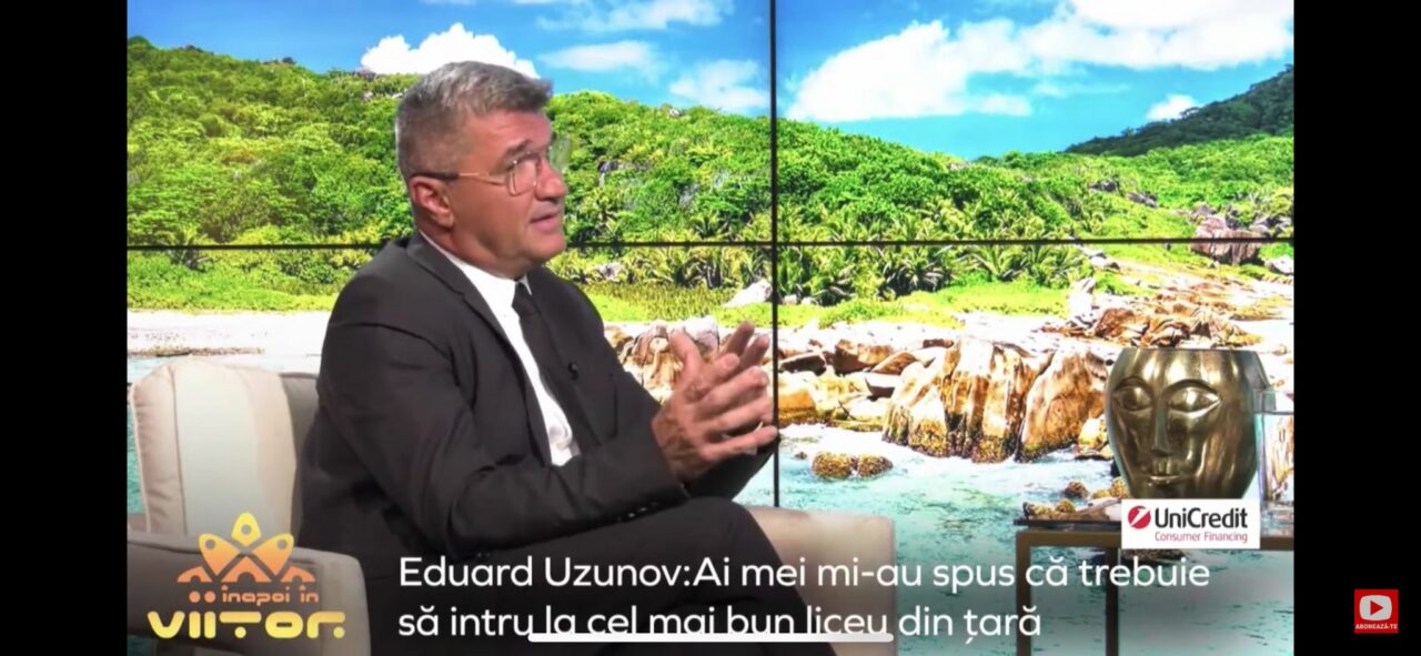 Eduard Uzunov, despre credință și relația cu cele două fiice ale sale, în cadrul emisiunii ”Înapoi în viitor cu Andreea Perminova”