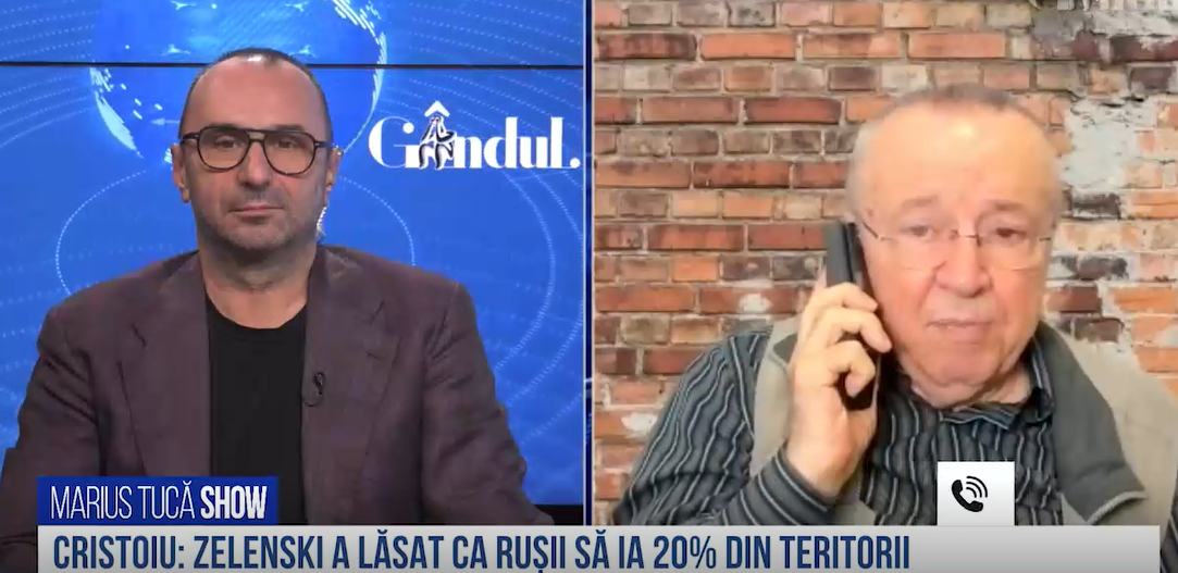 VIDEO | Ion Cristoiu: „Se vorbește și de o stare de demoralizare în armata ucraineană. Ucrainenii nu pot să pornească ofensiva”