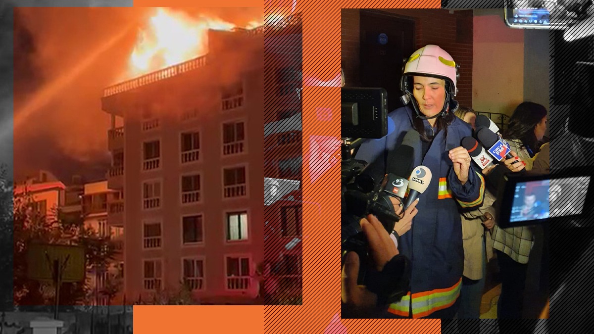 VIDEO | Cum a politizat Clotilde Armand incendiul de pe Șoseaua Nordului: ”Neavând cum să atragă atenția cetățenilor, a cerut o cască și o geacă de la pompieri pentru a da bine la TV”