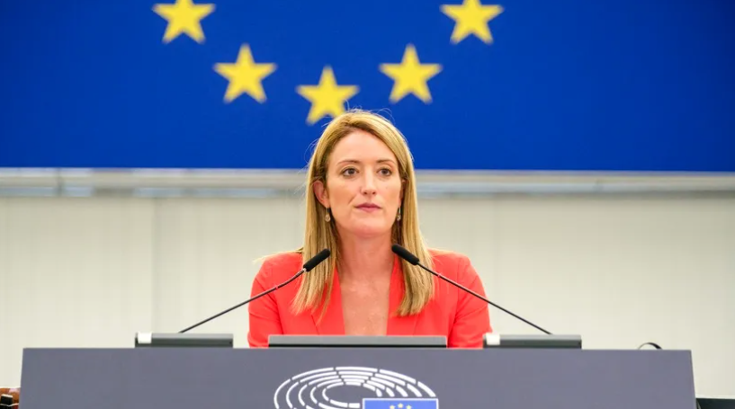Roberta Metsola, președintele Parlamentului European, după întâlnirea cu premierul Nicolae Ciucă: ”Locul României este în Schengen!”