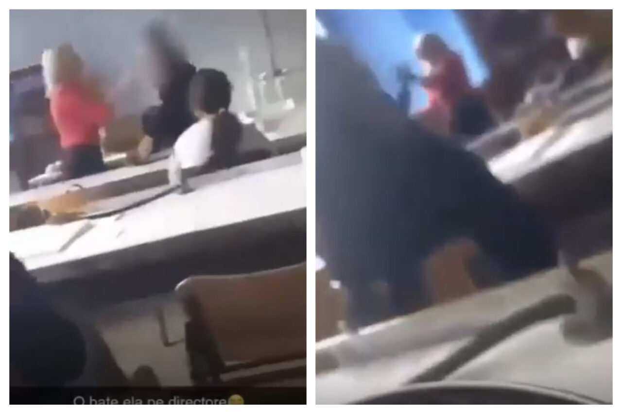 VIDEO | Profesoară agresată de o elevă într-o școală din Mediaș: „I-am cerut să vină în față, în prima bancă”