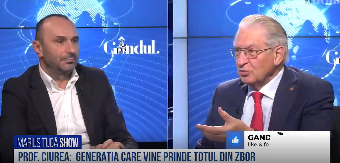 VIDEO | Prof. Vlad Ciurea, neurochirurg: „Nu trebuie să fim pesimiști. Trebuie să facem un pas înainte”