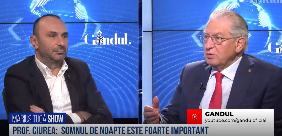 VIDEO | Prof. Vlad Ciurea, neurochirurg: „Celula nervoasă nu mai poate rezista. Trebuie să le facem pe toate mai încet”
