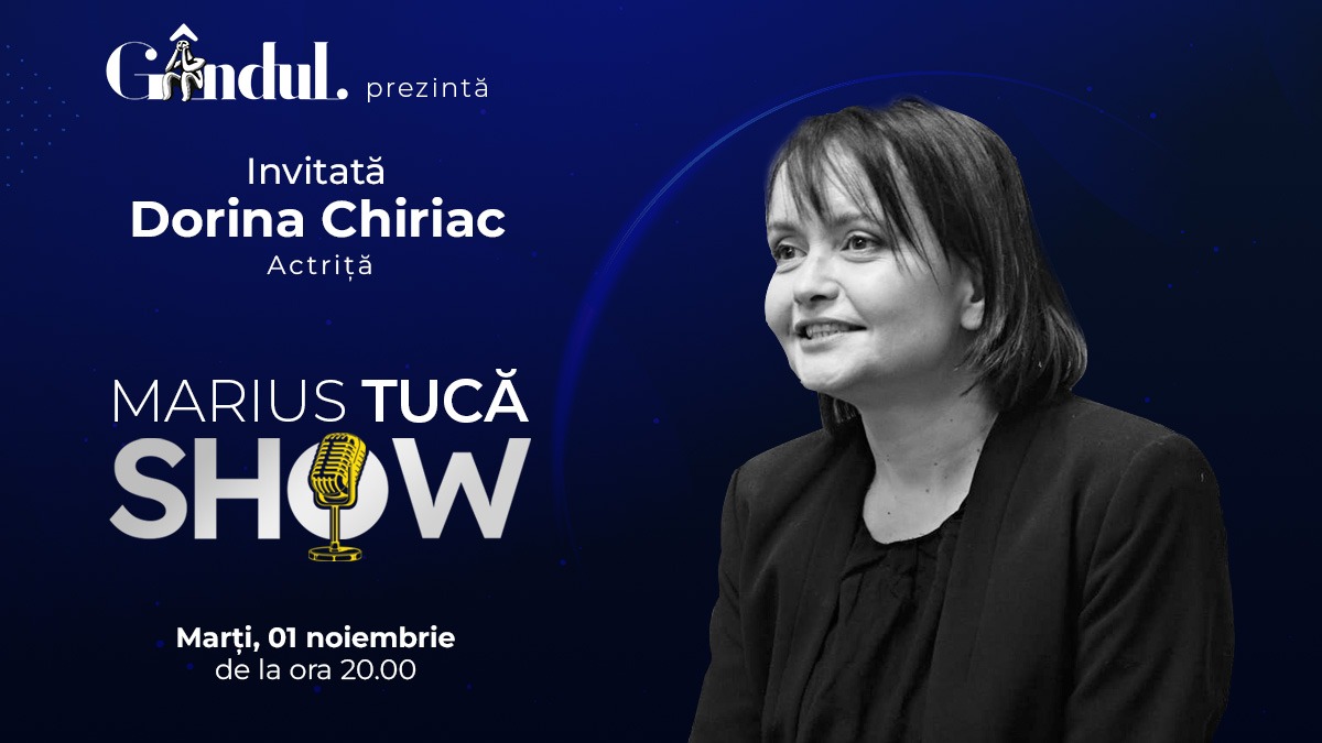 Marius Tucă Show începe marți, 1 noiembrie, de la ora 20.00, live pe gândul.ro