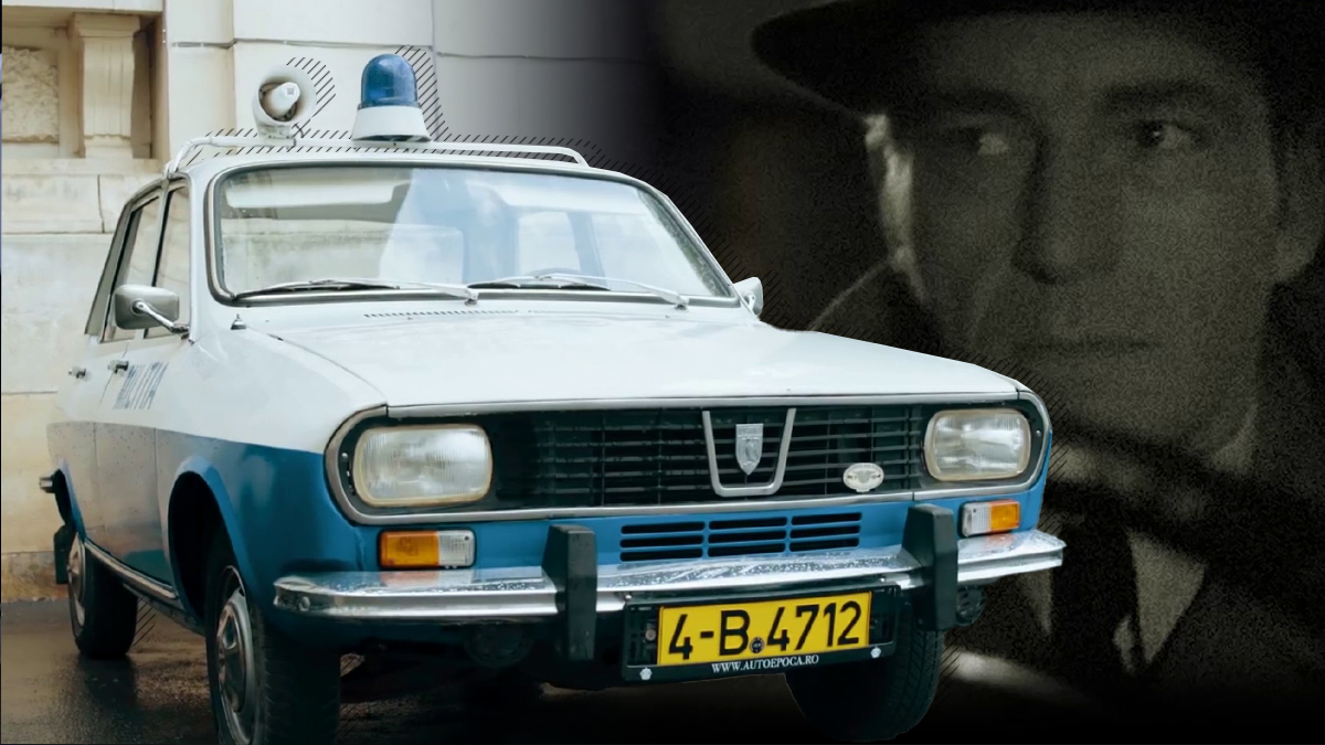 EXCLUSIV VIDEO | „Am avut sute de mașini de epocă, dar n-o găseam pe cea a comisarului Moldovan”. Povestea fascinantă a colecției de mașini de poliție unică în România a lui Viorel Burcea