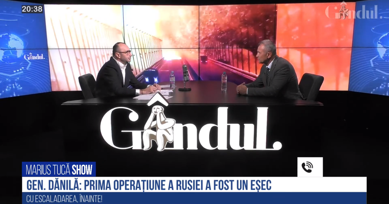 VIDEO | Generalul (r) Ștefan Dănilă: „Noua operație de ocupare a estului și sudului Ucrainei reprezintă un al doilea obiectiv. Decretarea alipirii celor patru regiuni au fost făcute într-o ordine deja scrisă”