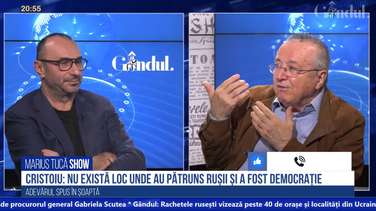 VIDEO | Ion Cristoiu: „Declararea Rusiei stat terorist nu înseamnă nimic”