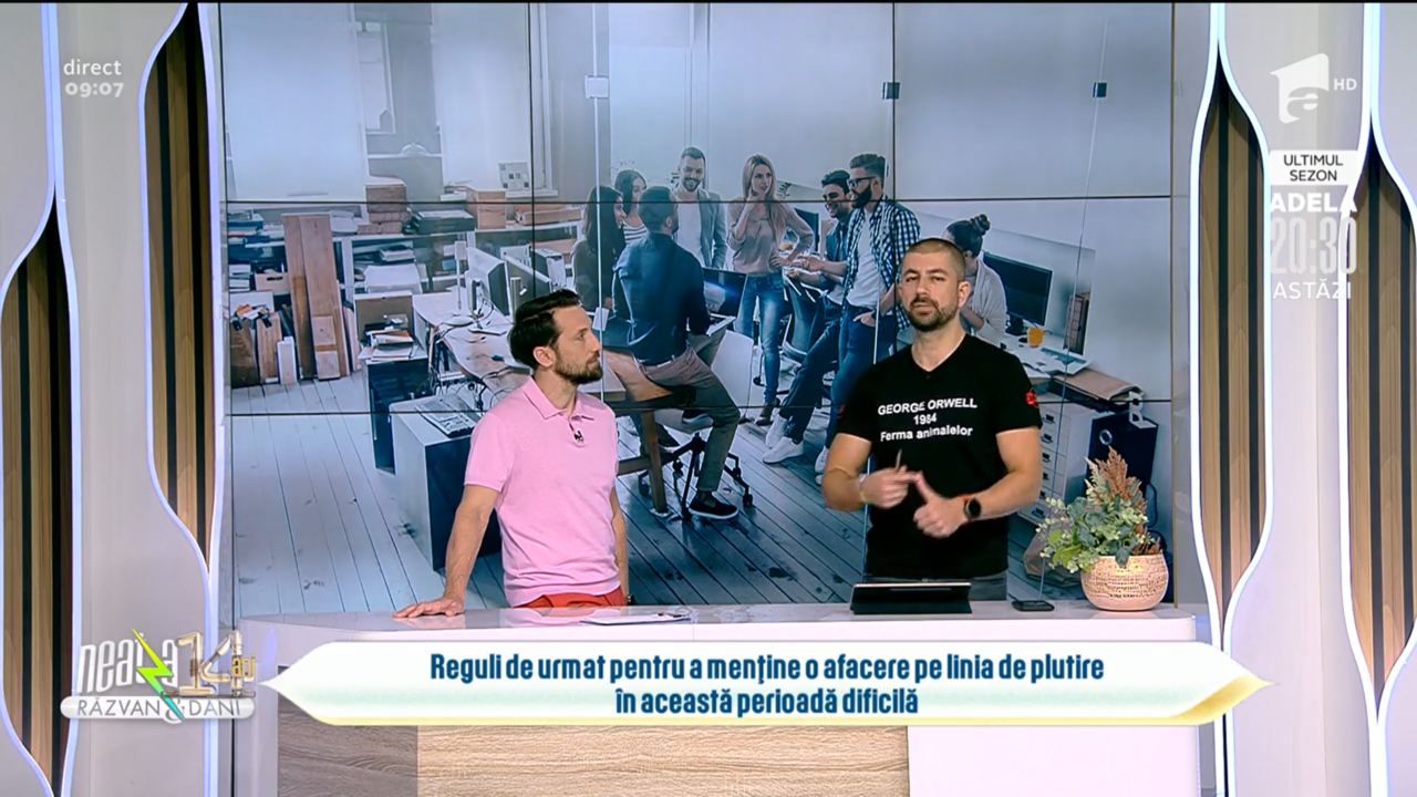 VIDEO | Cum să-ți salvezi afacerea de faliment. Consultant economic: „Vin niște vremuri complicate. Găsiți-vă niște parteneri de încredere. Luați-o ușor cu achizițiile”