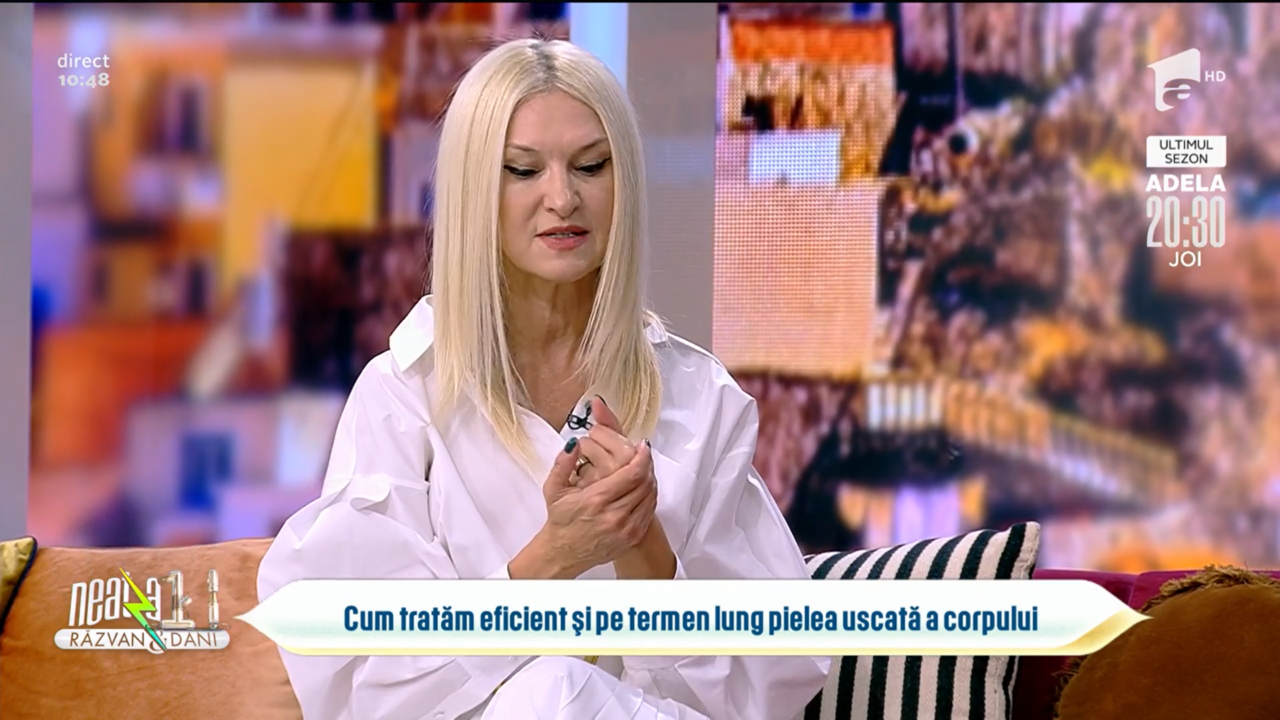 VIDEO | Cum tratăm eficient și pe termen lung pielea uscată a corpului. Specialist: „De obicei, apare pentru că nu ne îngrijim cum trebuie”