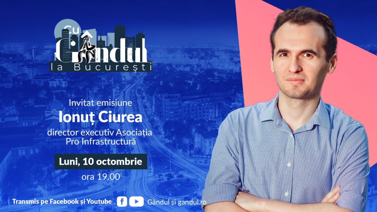 „Cu Gândul la București’’ începe luni, 10 octombrie, de la ora 19.00