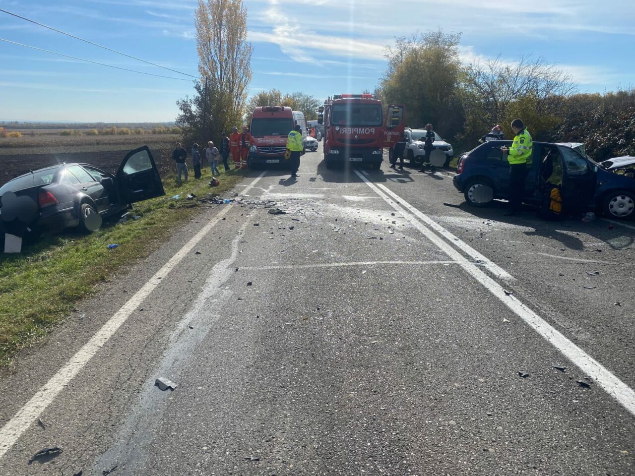 Grav accident rutier în Neamț. Doi șoferi au murit, iar două femei au ajuns la spital