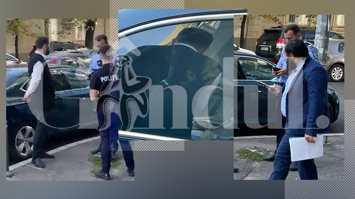 FOTO – VIDEO EXCLUSIV | ”Călugărul-amant”, implicat într-un accident de circulație în centrul Bucureștiului. S-a tamponat cu PS Sofronie, Episcopul Oradiei