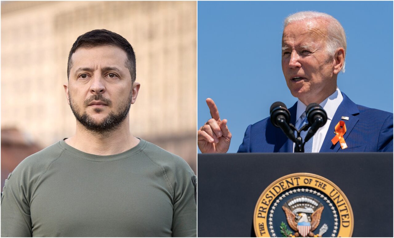 Joe Biden, discuție aprinsă cu Volodimir Zelenski