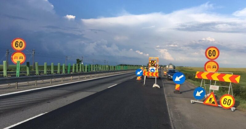 CNAIR a finalizat reparațiile Podului peste Doftana de la Bănești pe sensul București-Brașov, iar circulația a fost redeschisă