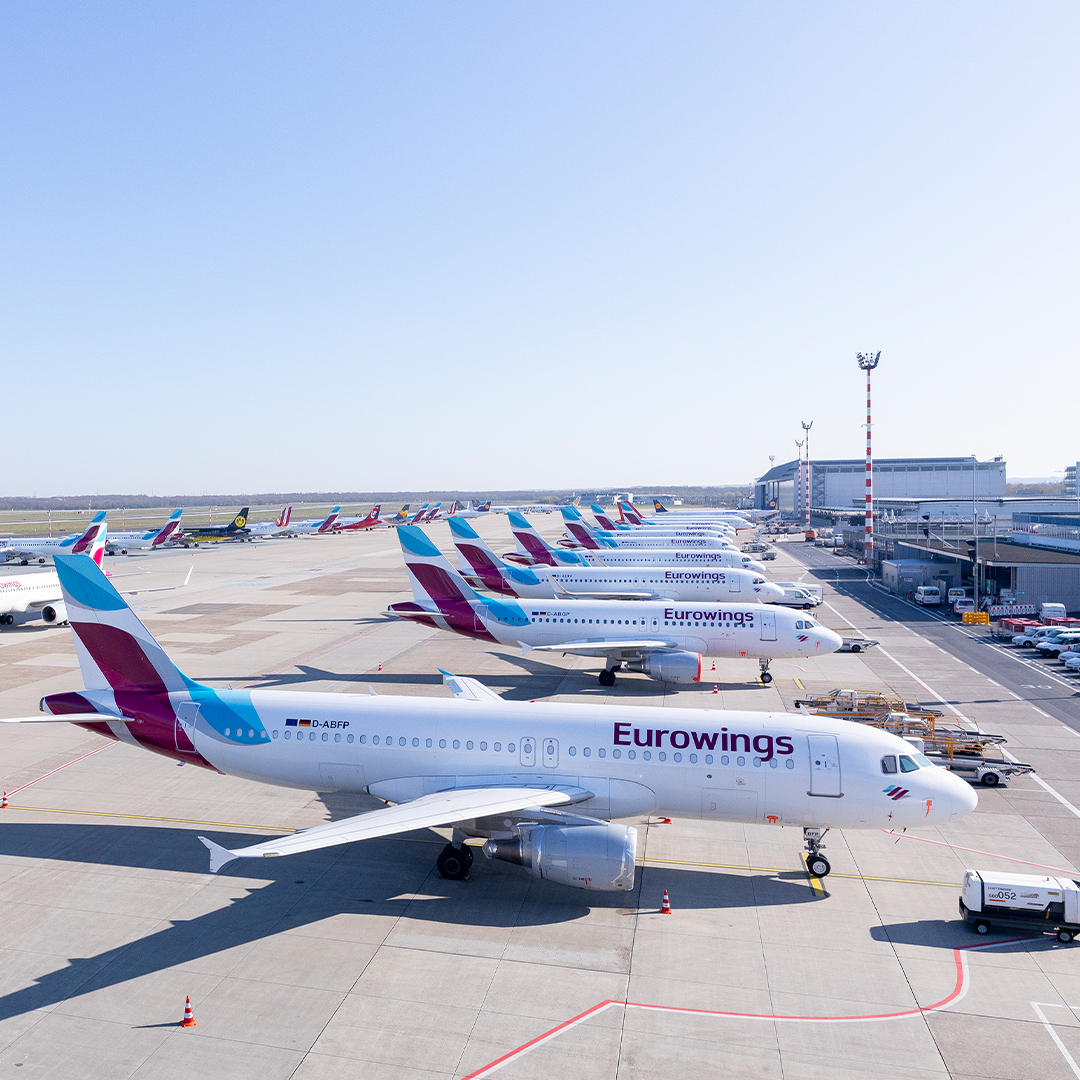 Angajații de la Eurowings, divizia low-cost de la Lufthansa, vor fi in grevă trei zile. Compania aeriană operează zboruri și din România