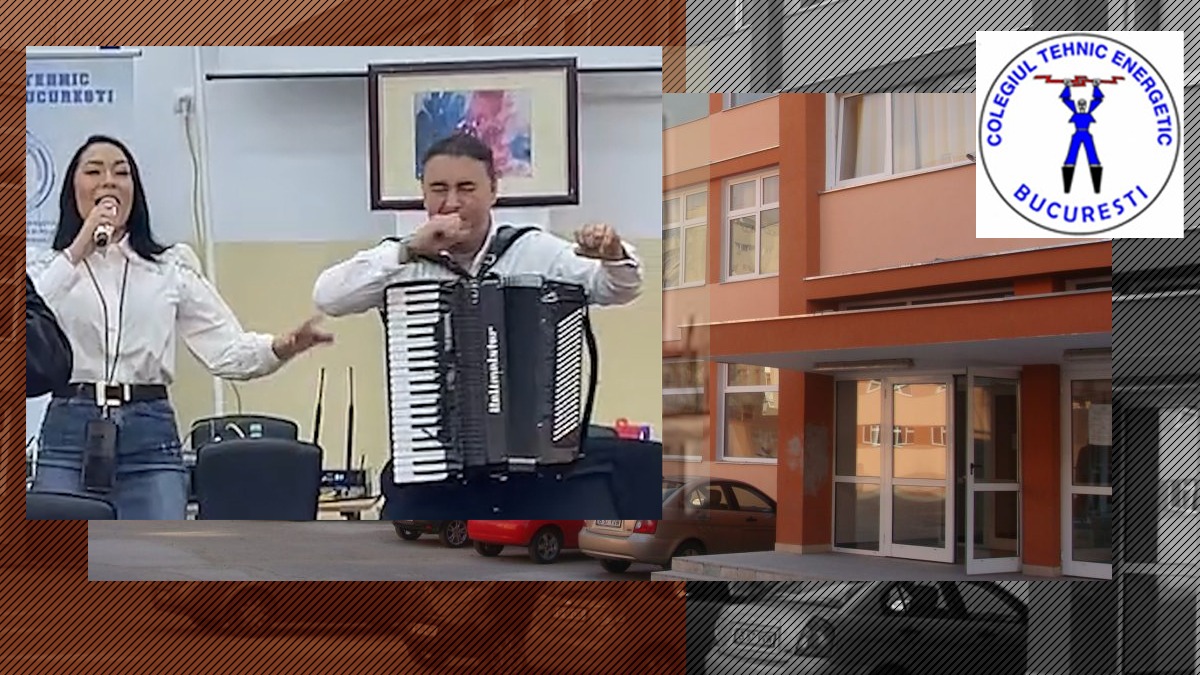 VIDEO | ”Lecție deschisă” ținută de acordeonistul Marian Mexicanu la Colegiul Tehnic Energetic București: ”S-au băgat ore de manele la școală? Doar în România vedeți așa ceva!”