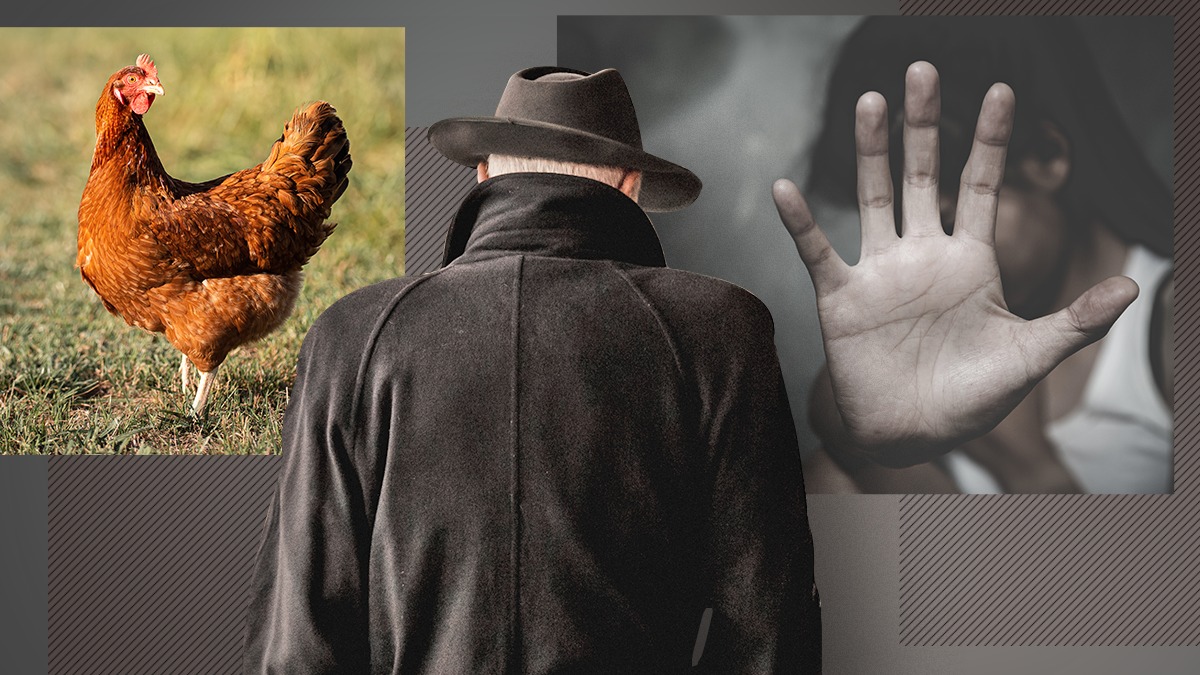 Bunic de 74 de ani pedofil și zoofil, prins abia după ce a violat o găină. Bărbatul este acuzat că și-a abuzat sexual nepoata minoră, dar și porcul, câinele și calul vecinilor
