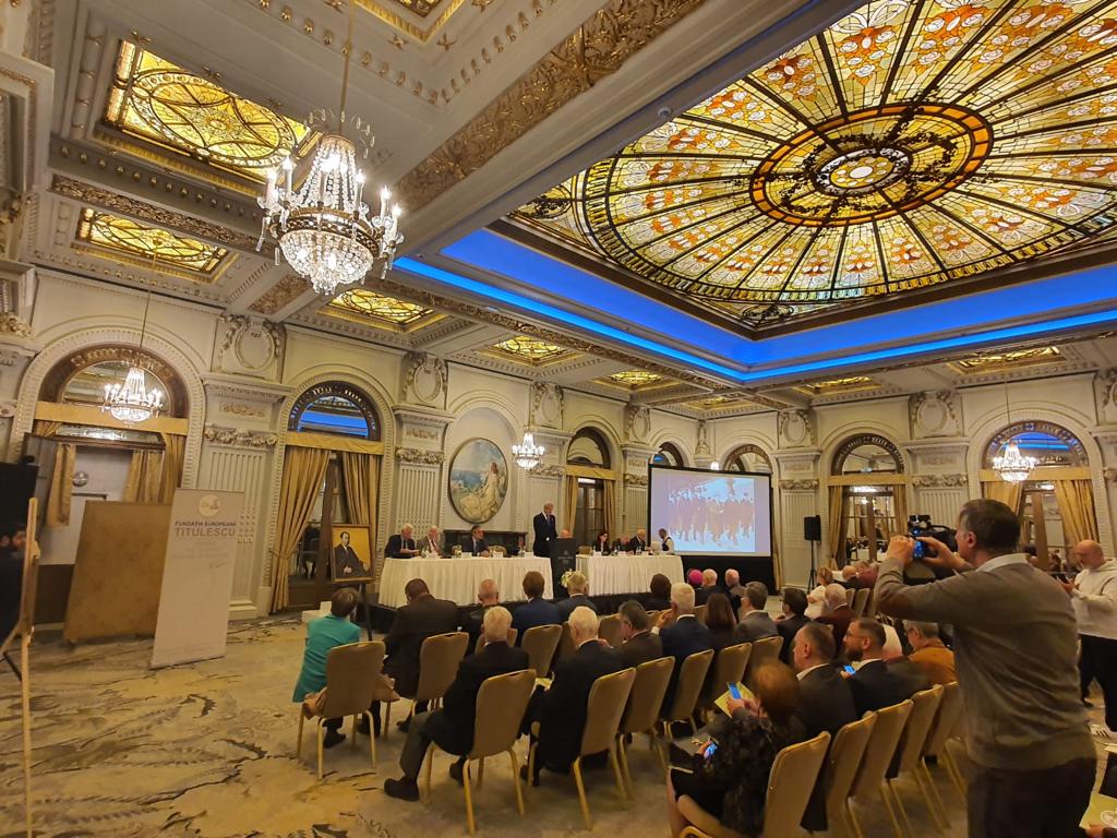 Conferința internațională ”Nicolae Titulescu, lider al diplomației române și europene”: ”Un ambasador al păcii, un mare luptător pentru unitate naţională”