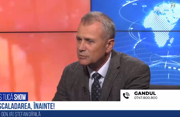 VIDEO General (r) Ștefan Dănilă: „Războiul din Ucraina are slabe șanse să-i vedem finalul. Negocierile de pace în termeni rusești ar fi în defavoarea Kievului după anexările ilegale”
