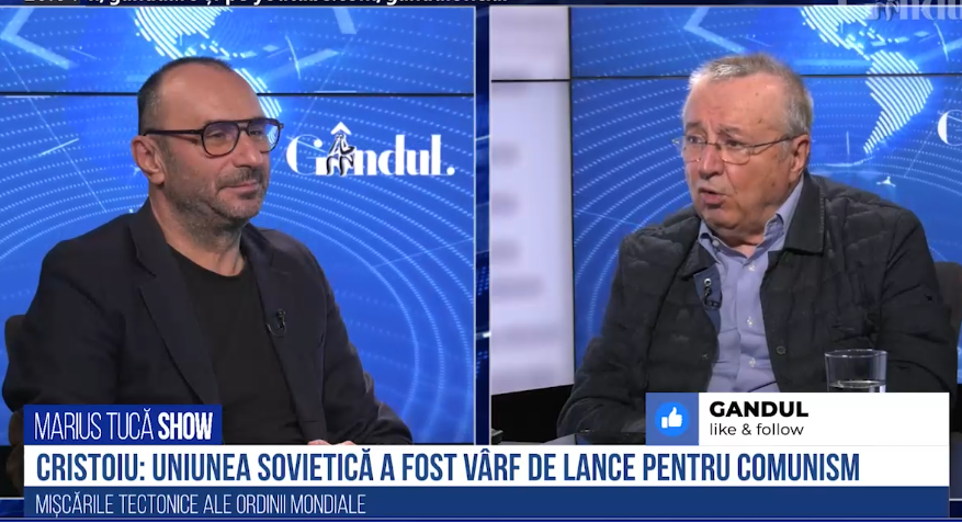 VIDEO Cristoiu: „Discursul lui Putin nu e deloc delirant pentru că el încearcă să situeze Rusia în fruntea unei revoluții conservatoare, „trumpiste”, în Occident”