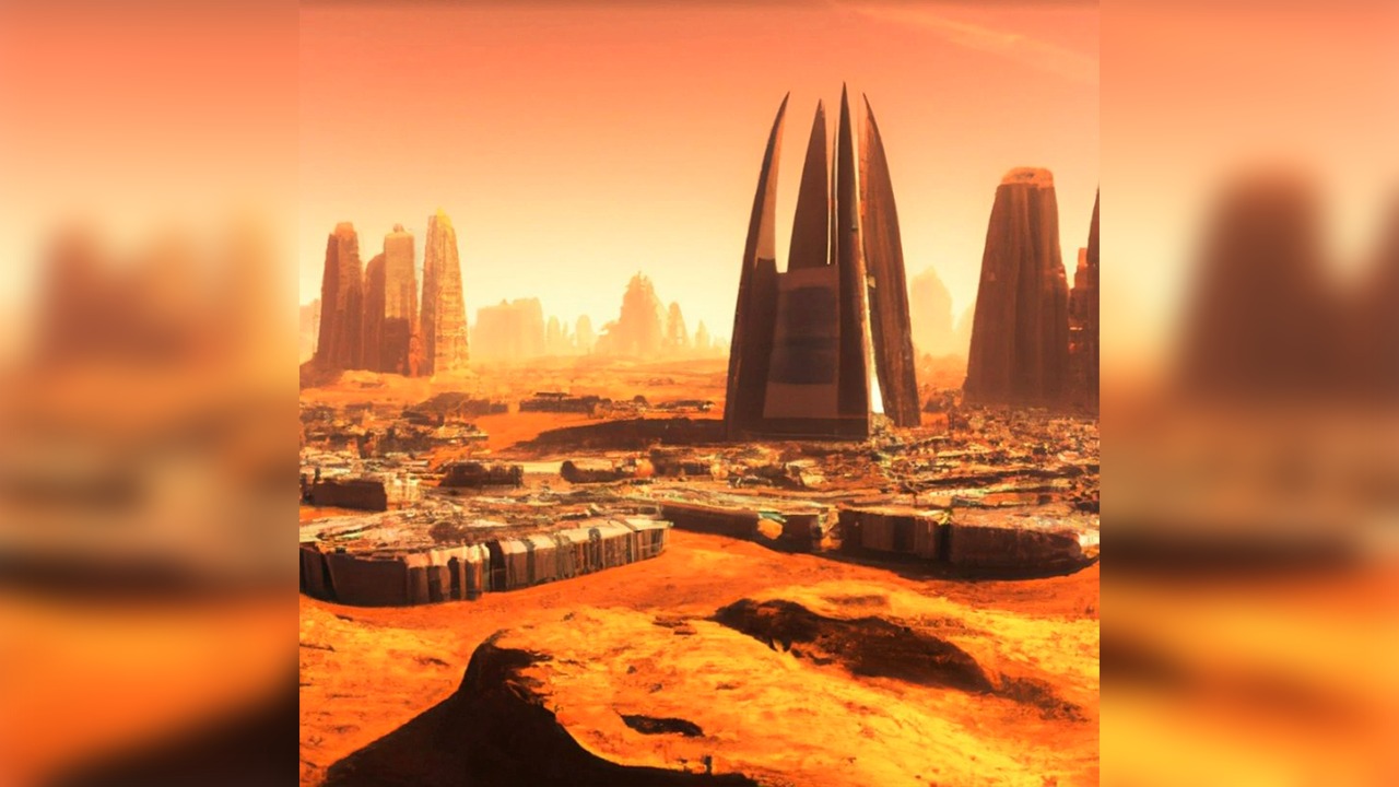 Cum ar arăta un oraș de pe Marte, după colonizarea plănuită de Elon Musk – GALERIE FOTO