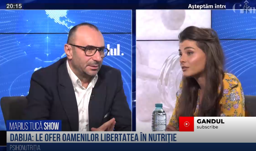 VIDEO Psihonutriționistul Iuliana Dabija explică cum să slăbim sănătos: „Poți să mănânci orice. E foarte importantă cantitatea și acel deficit caloric”