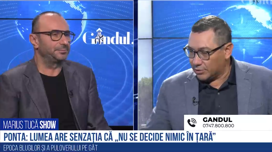 VIDEO Ponta: „Nu cred că va exista un partid suveranist în România. Turcia și Polonia sunt de 1.000 de ori mai suveraniști ca noi”