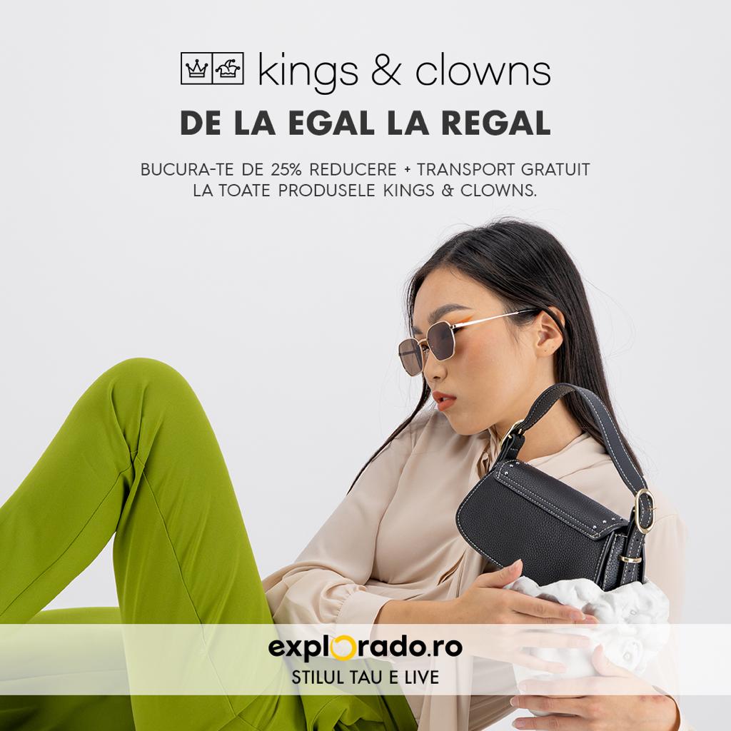 Explorado.ro a lansat propria colecție de haine sub brandul Kings & Clowns