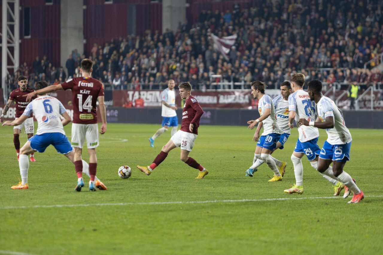 Remiză în derby-ul de clasament Rapid – Farul din Superliga! Ce au declarat Adi Mutu și Gică Hagi